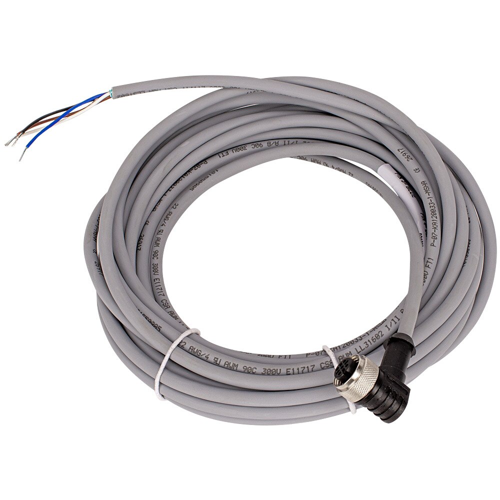 Shielded Cable FMX Mating Cable 6 m 19.69 ft IP65 9.4mm Mini DIN Shielded Cable FMX Mating Cable 6 m 19.69 ft IP65 9.4mm Mini DIN